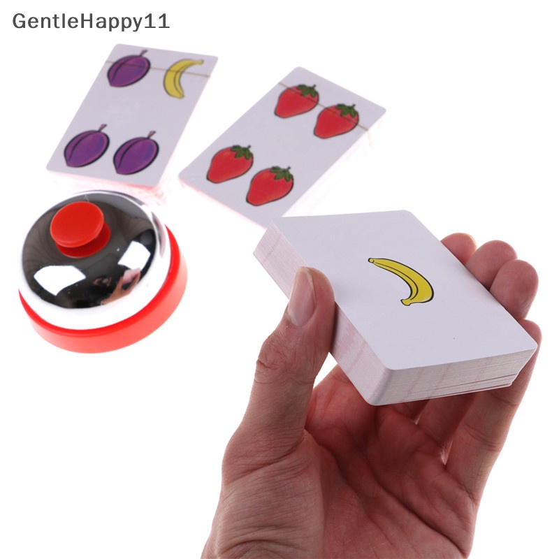 Gentlehappy Halli Galli Board Game 2-6 Pemain Permainan Kartu Untuk Pesta/Keluarga /Teman Mudah Dimainkan id