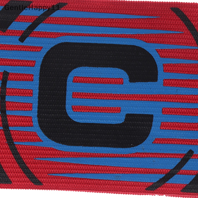 Gentlehappy Captain Armband Colorful Football Sepak Bola Flexible Adjustable Player Armband id