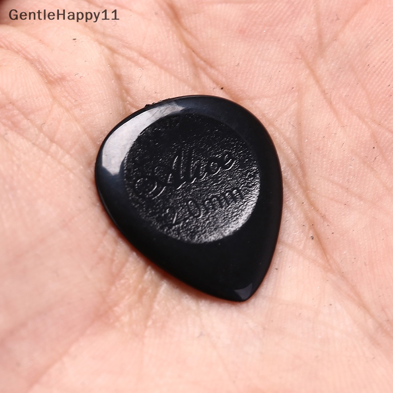 Gentlehappy 6pcs Pick Gitar Tahan Lama Untuk Gitar Elektrik Akustik bass clear plectrum id