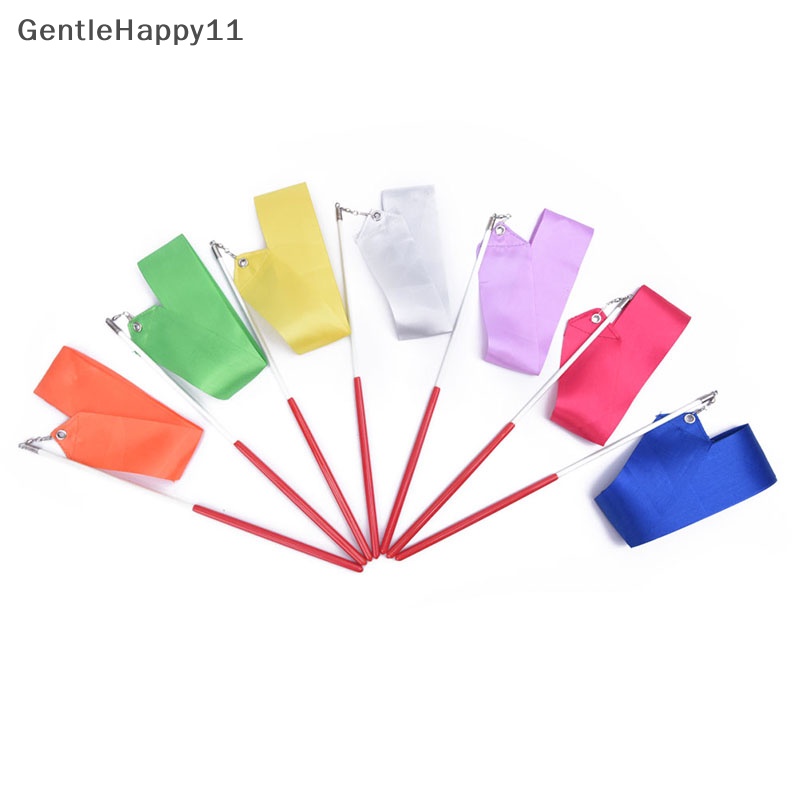 Gentlehappy 2m Pita Gym Profesional Dance Ribbon Irama Art Senam Balet Streamer id