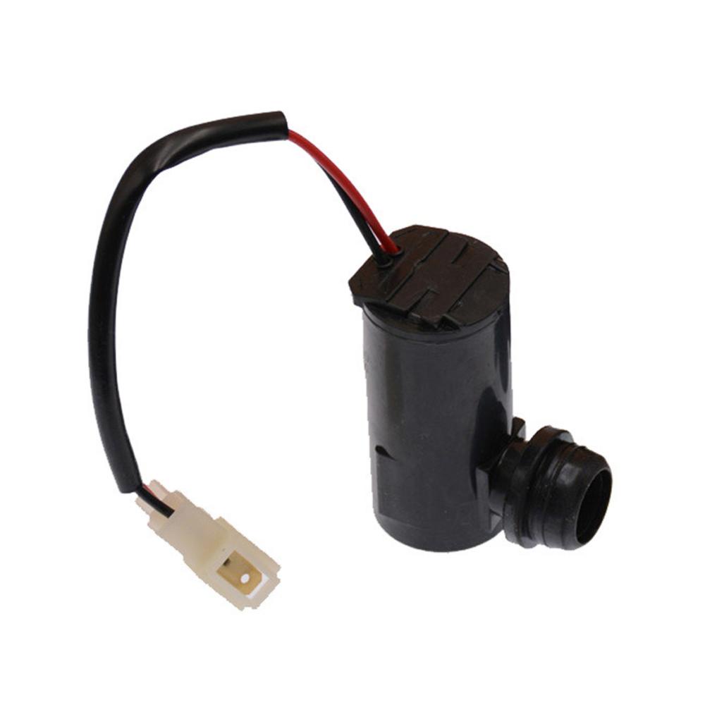 Openmall 12V /24V Universal Kendaraan Pembersih Kaca Depan Tangki Air Motor Wiper Kaca Depan Mesin Cuci Pompa Air Jet Motor S2X3