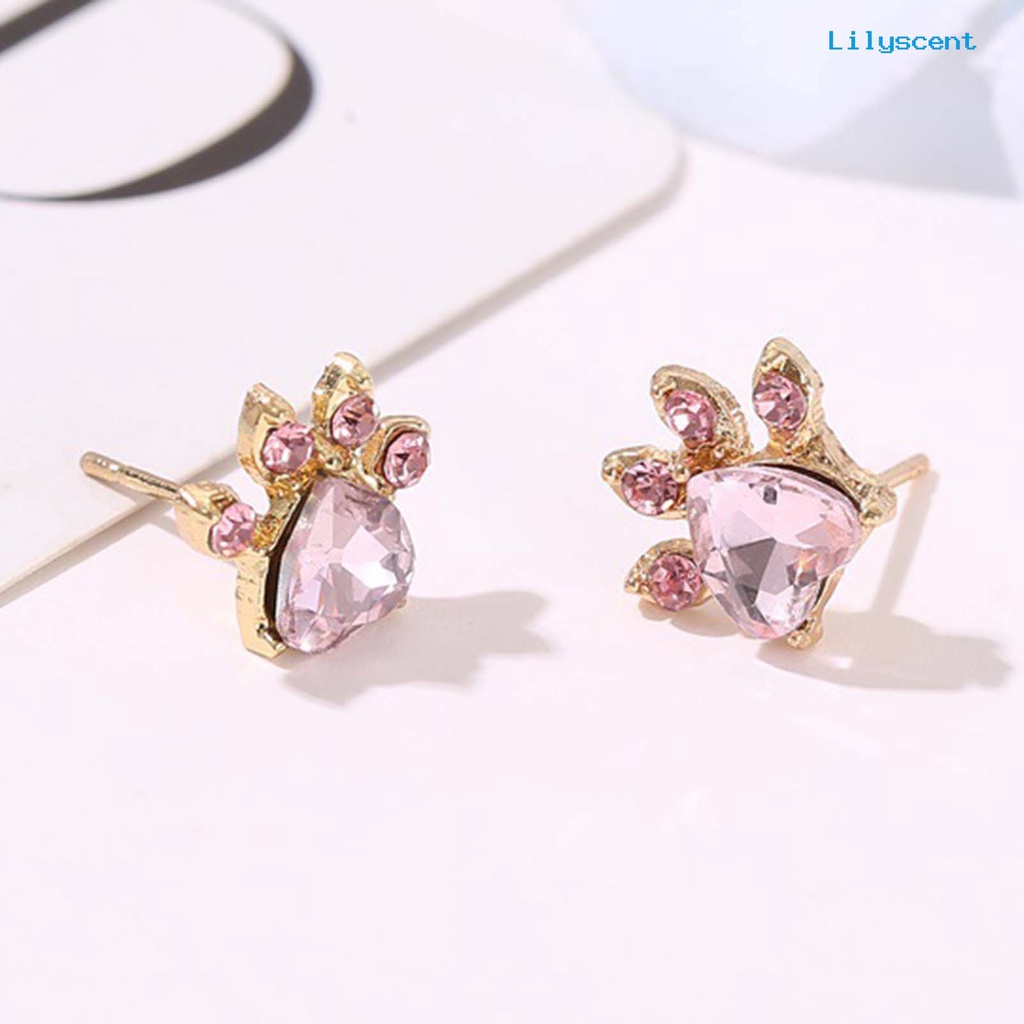 [LS]1 Set Anting Stud Pengerjaan Indah Anti-Alergi Alloy Hias Anting Kalung Gelang Cincin Untuk Pesta