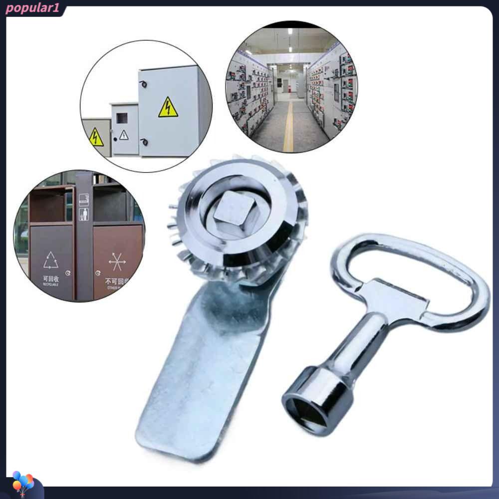 POPULAR Populer Kunci Pas Kotak Distro Daya Untuk Kereta Metro Kunci Katup Kunci Lemari Listrik Square Lock