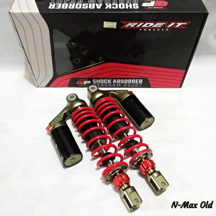 READY SHOCK RIDE IT GP 299 NEW PREMIUM NMAX OLD MERAH ORIGINAL