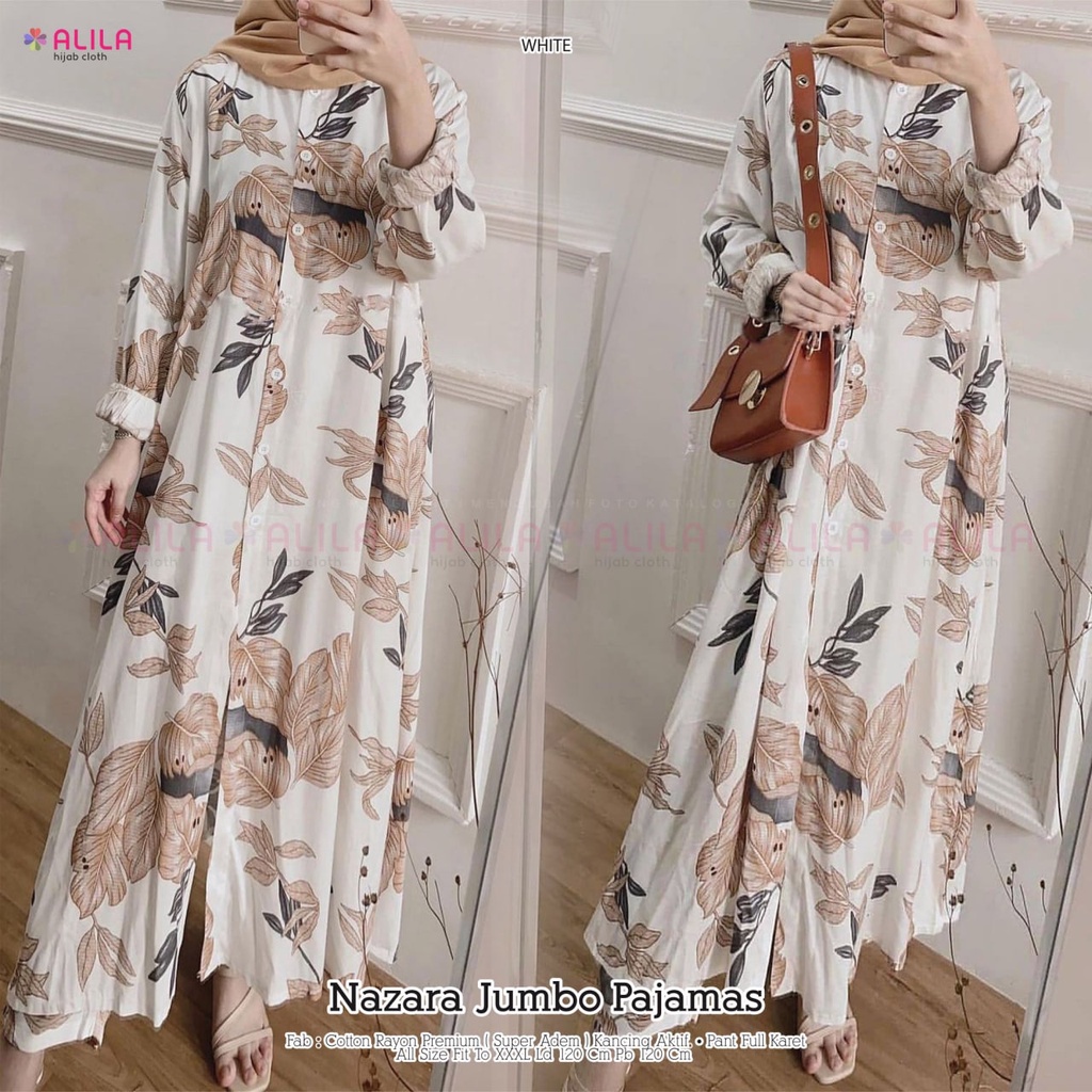 NAZARA JUMBO PAJAMAS ORI ALILA | Cotton Rayon Premium