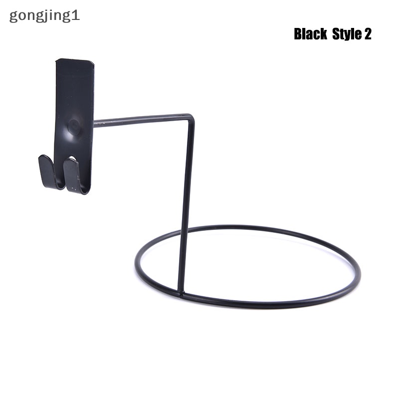 Ggg Tempat Penyimpanan Topi Topi Display Rak Helm Stand Organizer Hanger Tempel Dinding ID