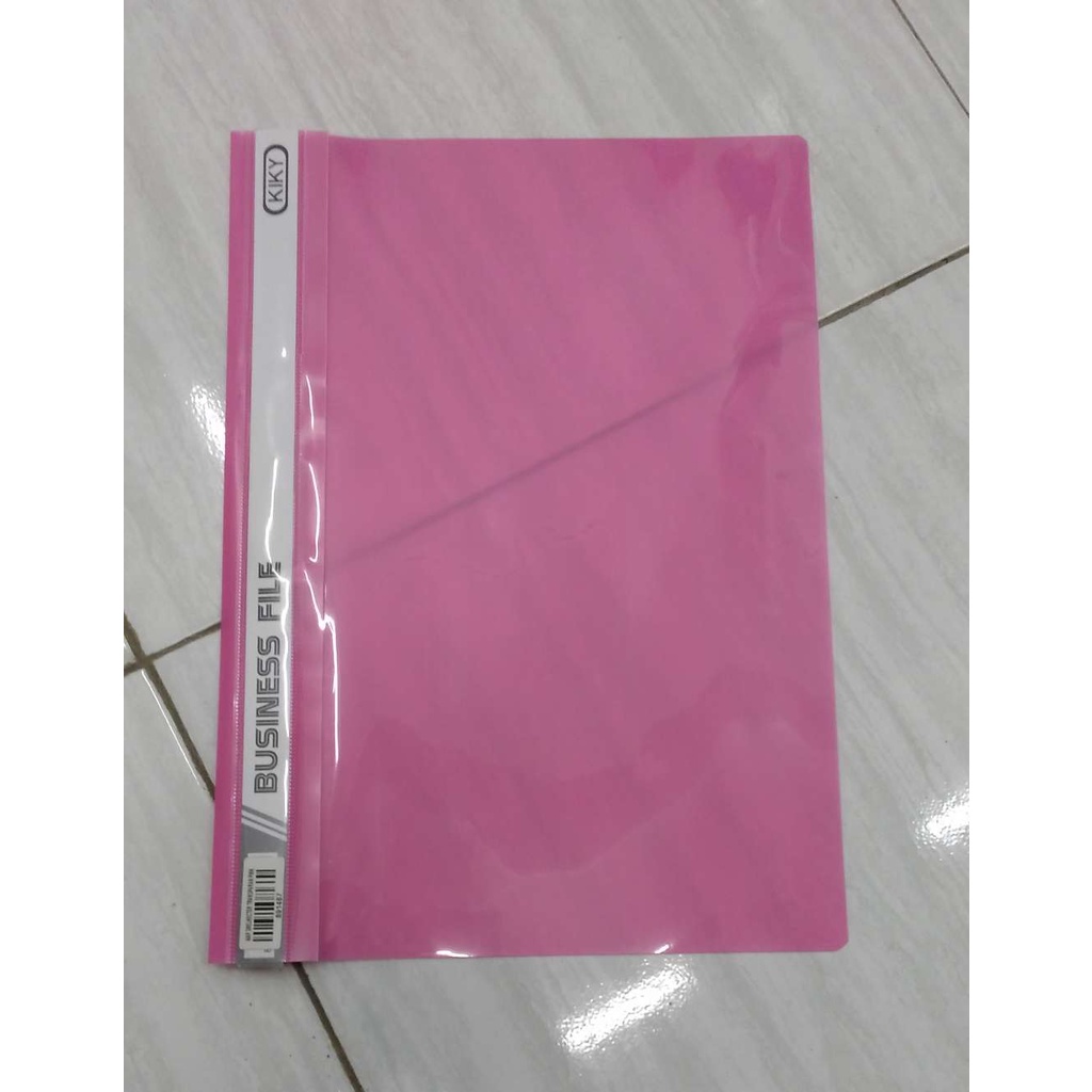 MAP SNELHECTER PLASTIK TRANSPARAN PINK .kt.