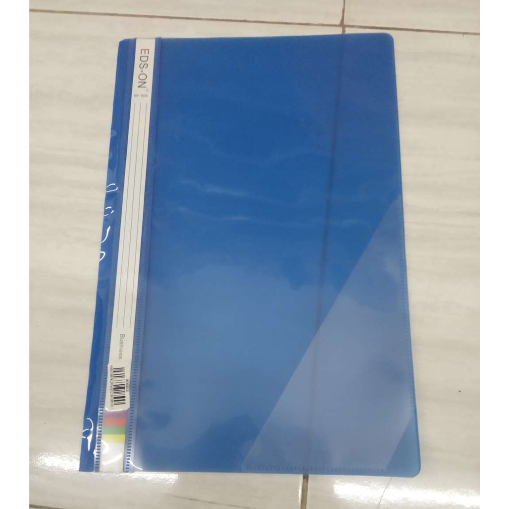 MAP SNELHECTER PLASTIK TRANSPARAN BIRU MUDA