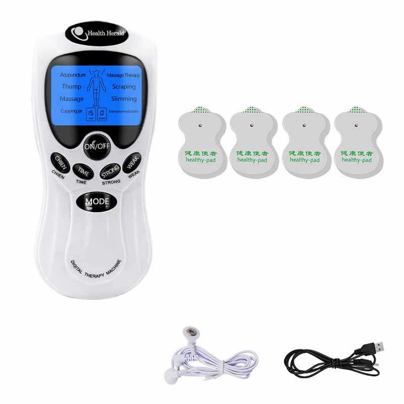Health Herald Alat Terapi Akupuntur Elektronik Pijat EMS 4 Pad - SY-D3