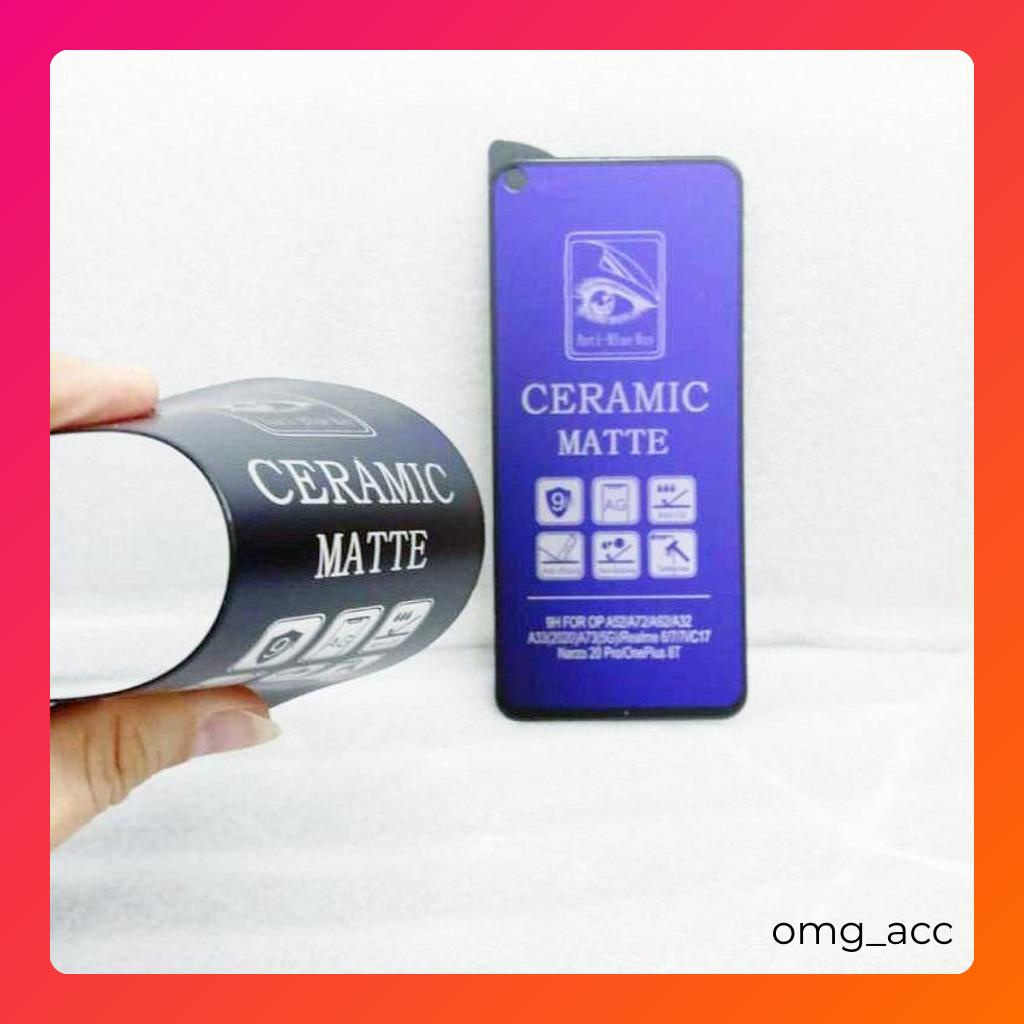 TG Ceramic FULL BLUE MB for Samsung M02 M02s M10 M10s M11 M12 M20 M20s M21 M21s M22 M23 M30 M30s M31
