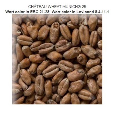 Imattonshop castle malting CHÂTEAU WHEAT MUNICH® 25 malt grain