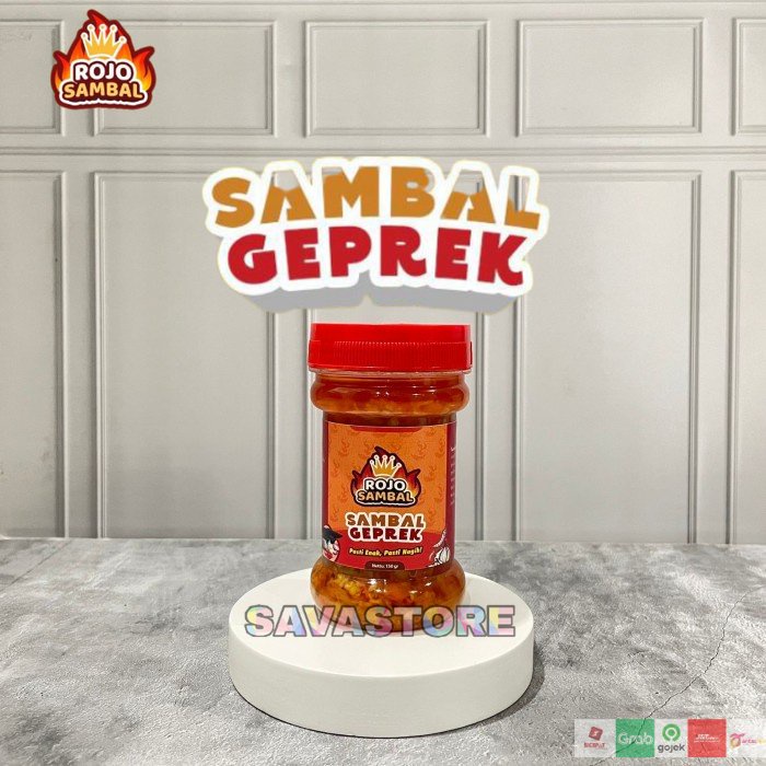 Sambal Geprek - Rawit Merah Rojo Sambel