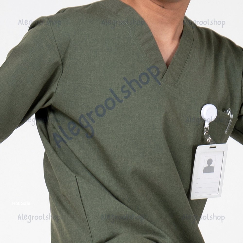 Doctor Scrub's Baju OK Lengan Pendek series 'Dual Tone'