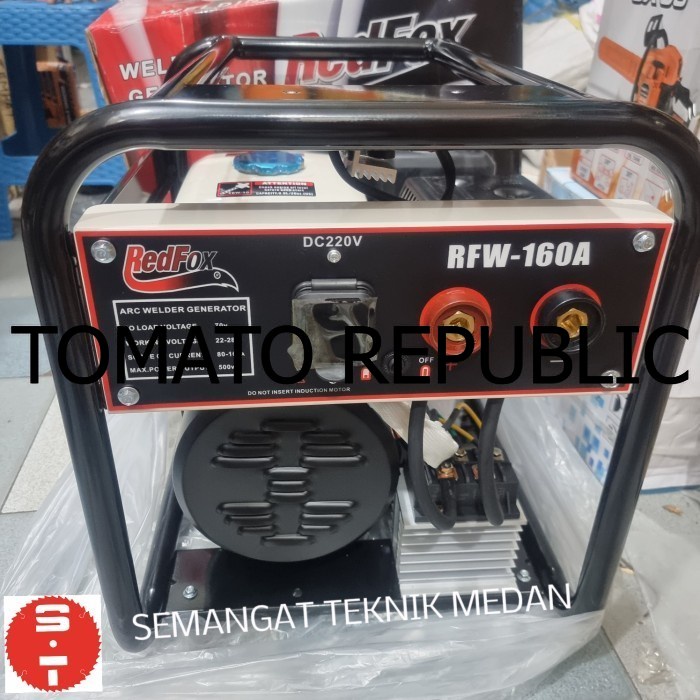 Murah RFW-160A MESIN LAS GENSET LAS GENERATOR 500 WATT 160A REDFOX RFW 160 A IKN451