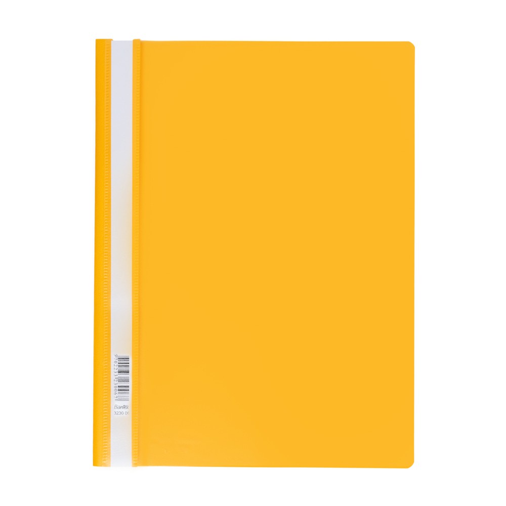 

[Artomas] Bantex Quotation Folders with Coloured Back Cover A4 Yellow3230 06