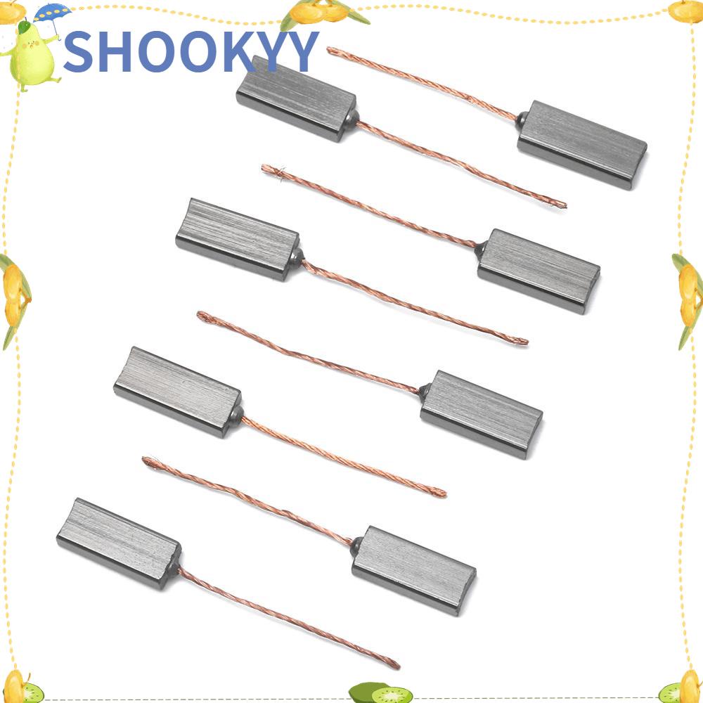 CHOOKYY 10 /20pcs Carbon Brushes Wire Hot sale 4.5 x 6.5 x 20mm Generik Motor Listrik