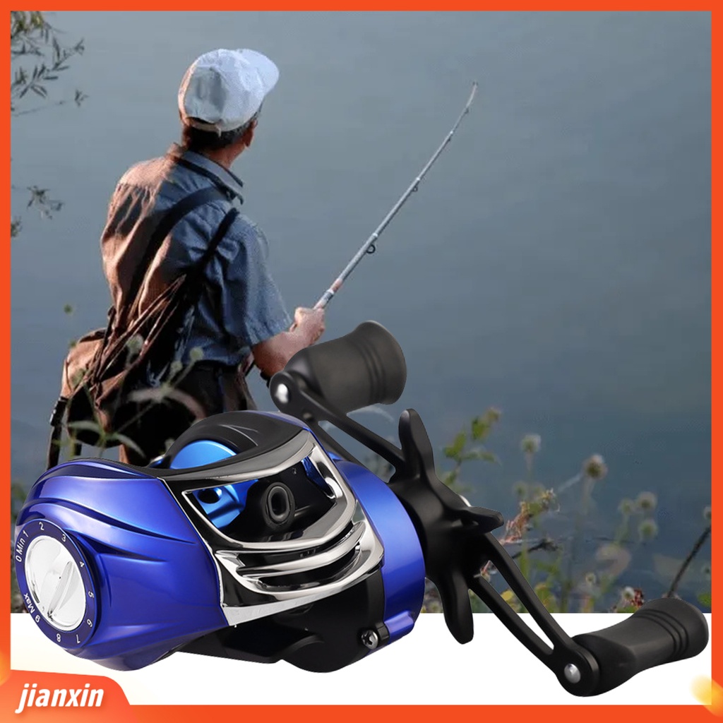 (In Stock) Baitcasting Reel ic Rem O-Type Outlet Anti-bombing Fishing Rasio Kecepatan Tinggi 18 +1 Spools Anti-fry Line Fishing Reel Untuk Memancing Di Luar Ruangan