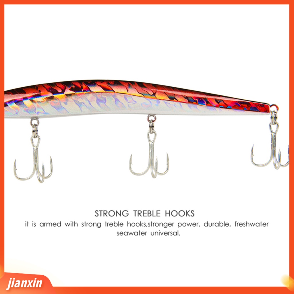 (In Stock) 140mm /12.5g Umpan Palsu Simulasi Dengan Kait Plastik Besar Panjang Mobil Ikan Kecil Memancing Umpan Angling Aksesoris