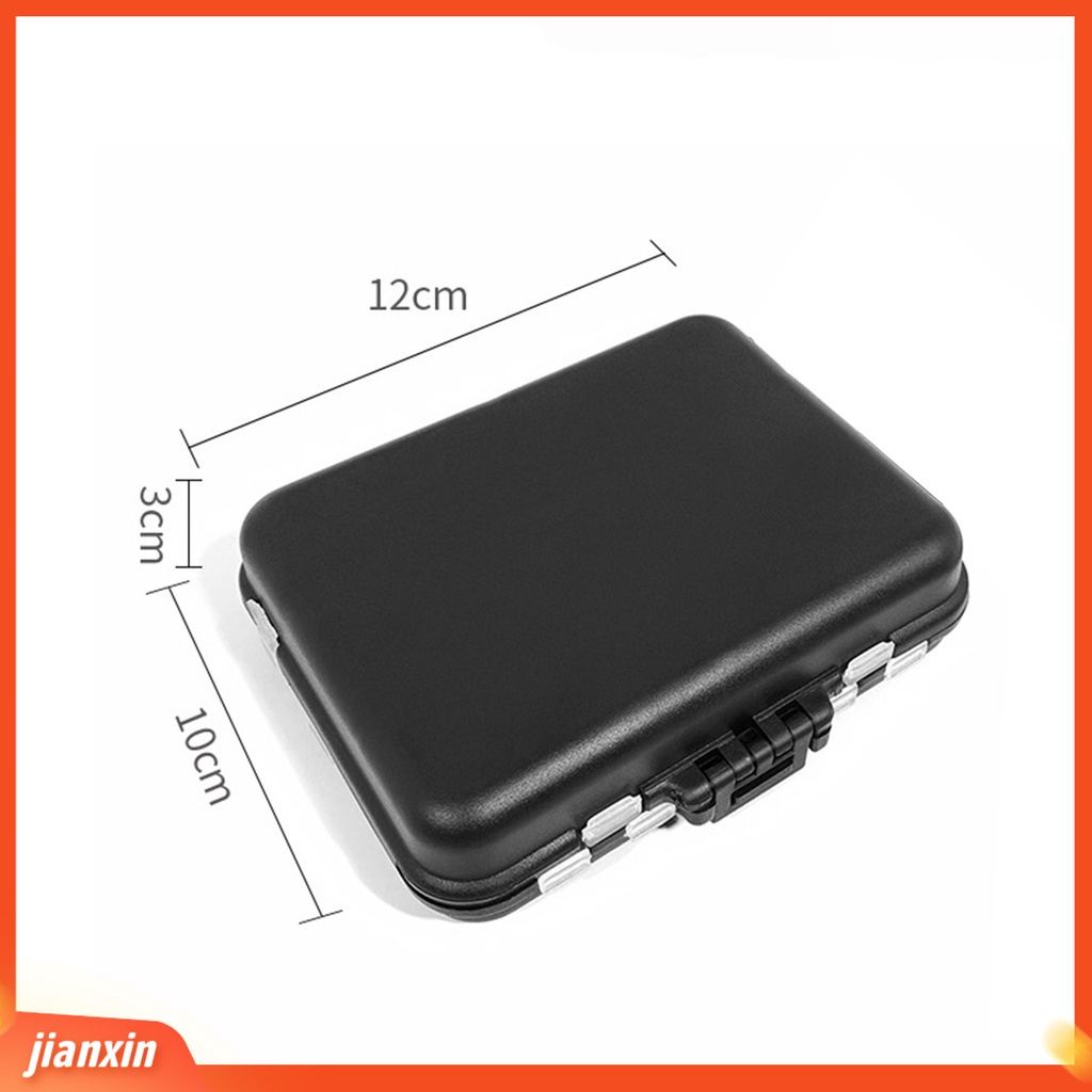 (In Stock) Kompartemen Kotak Perlengkapan Pancing Mengklasifikasikan Menyimpan Luar Ruangan Portabel 16kisi Wadah Penyimpanan Umpan Umpan Angling Aksesoris