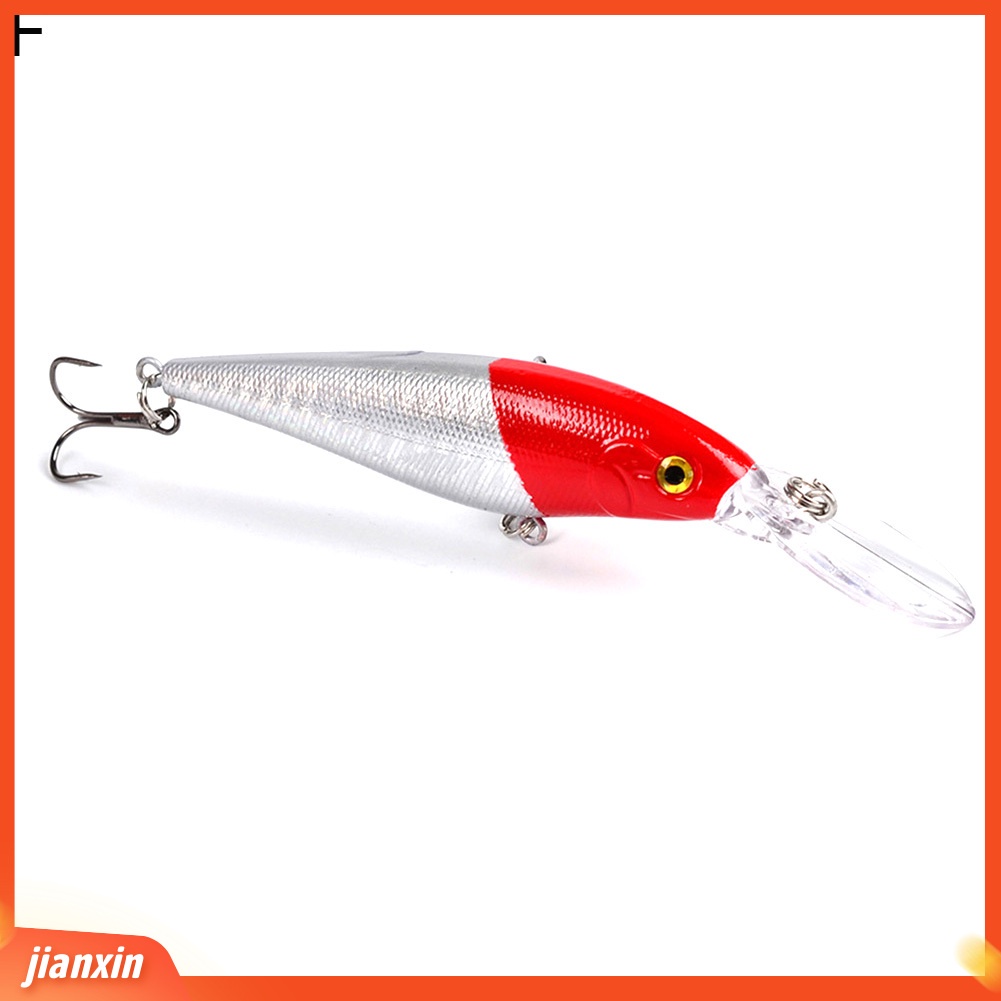 (In Stock) 11.5cm 10.5g Umpan Keras Buatan Treble Hook Memancing Umpan Swimbait Crankbait