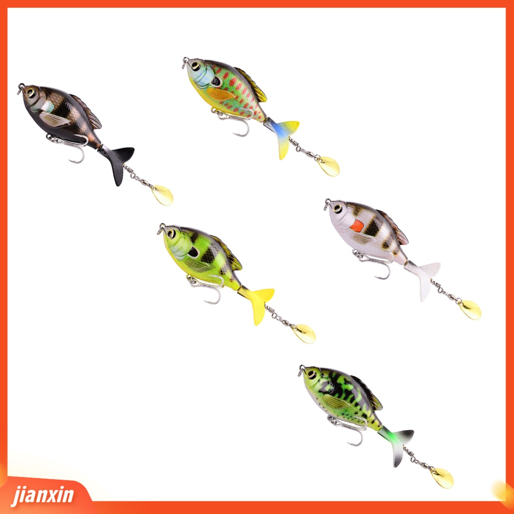 (In Stock) 9.7cm Faux Fish Lure Umpan Keras Palsu Dengan Mata 3D Manusia Hidup Alat Pancing Tackle