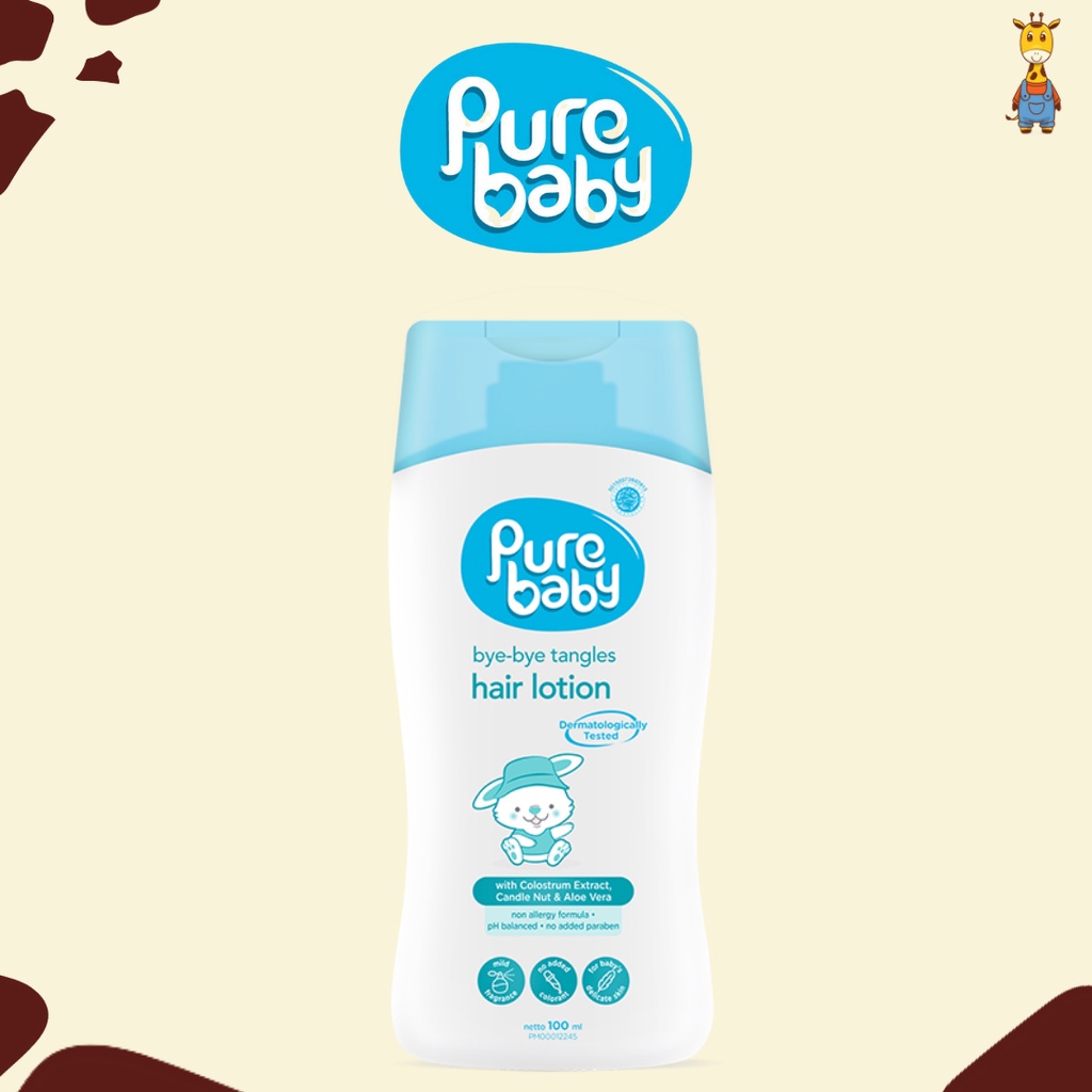 Pure Baby Bye-Bye Tangles Hair Lotion 100ml