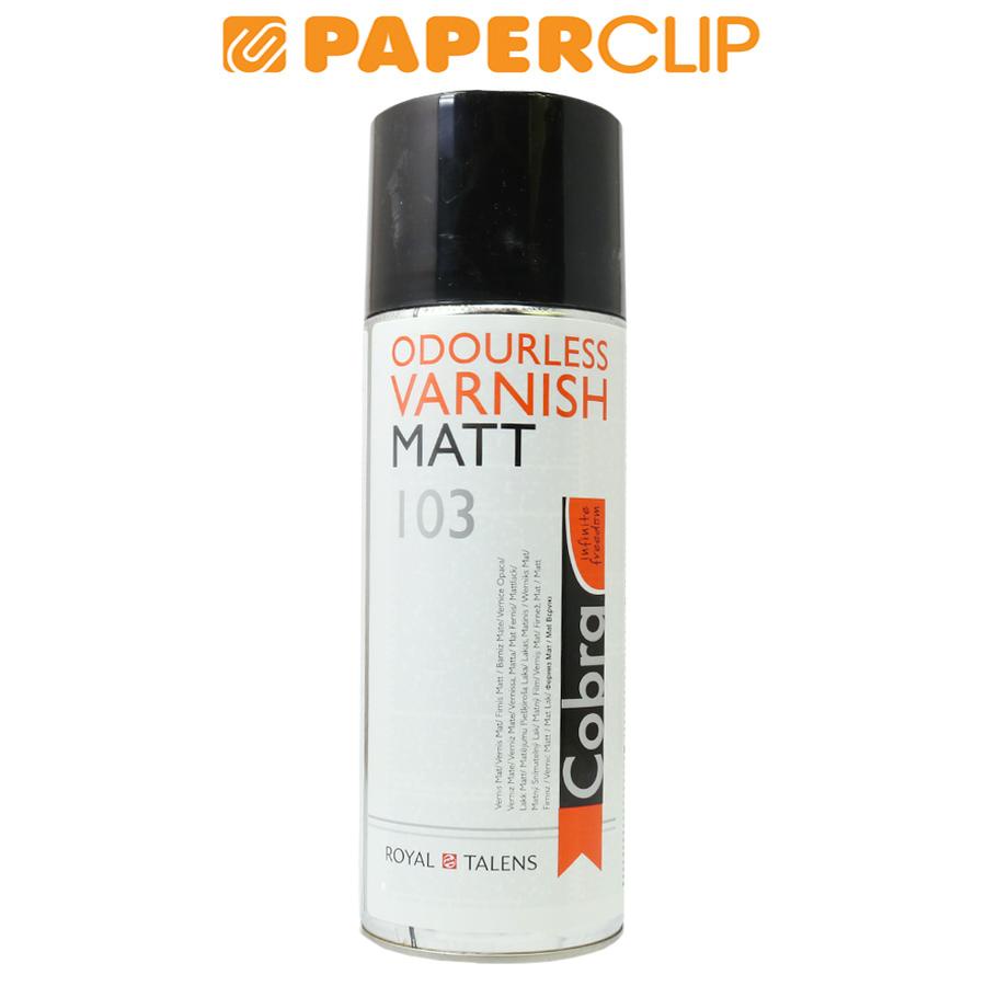 

VARNISH SPRAY COBRA WMO MATT 400 95163103