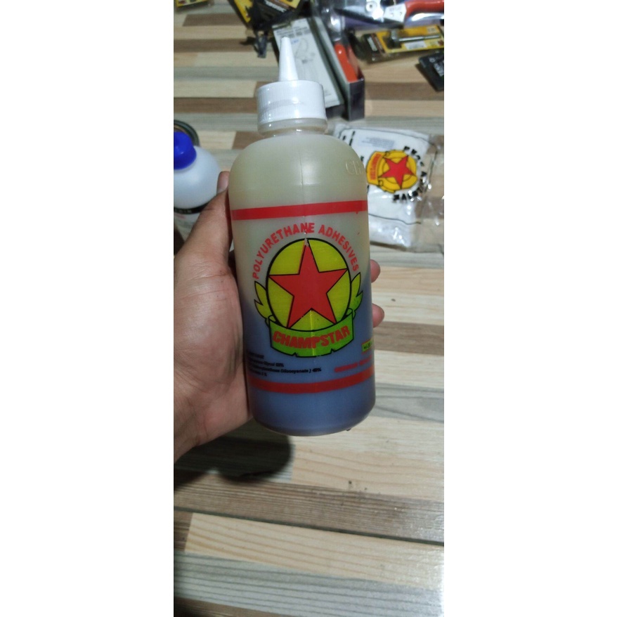 

Lem kayu PU bintang chamstar 500 gram
