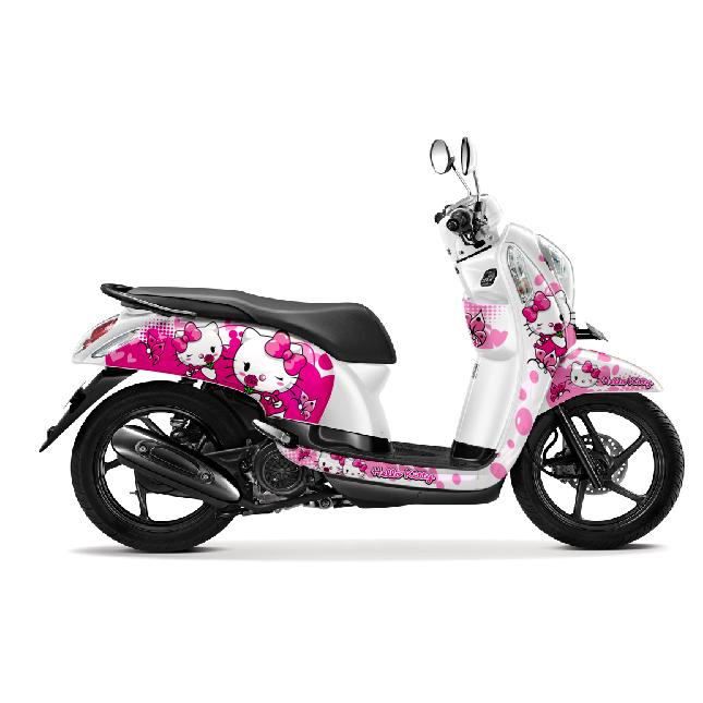 Stiker Full Body Decal Scoopy Hello Kitty