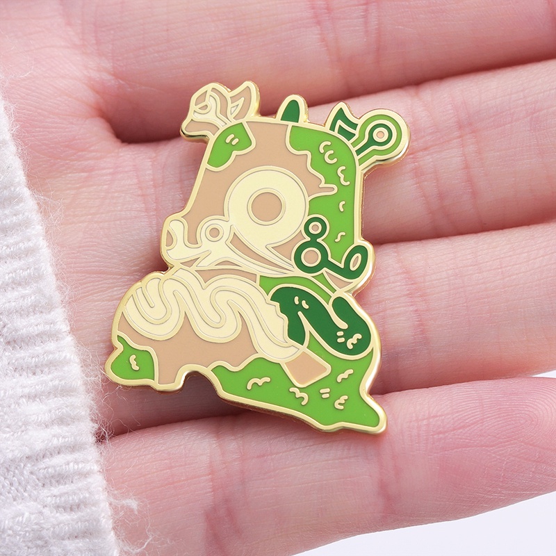 The Legend of Zelda Enamel Keras Pin Breath of The Wild Bros Anime Adventure Game Pin Kerah Lencana Perhiasan Hadiah Untuk Teman