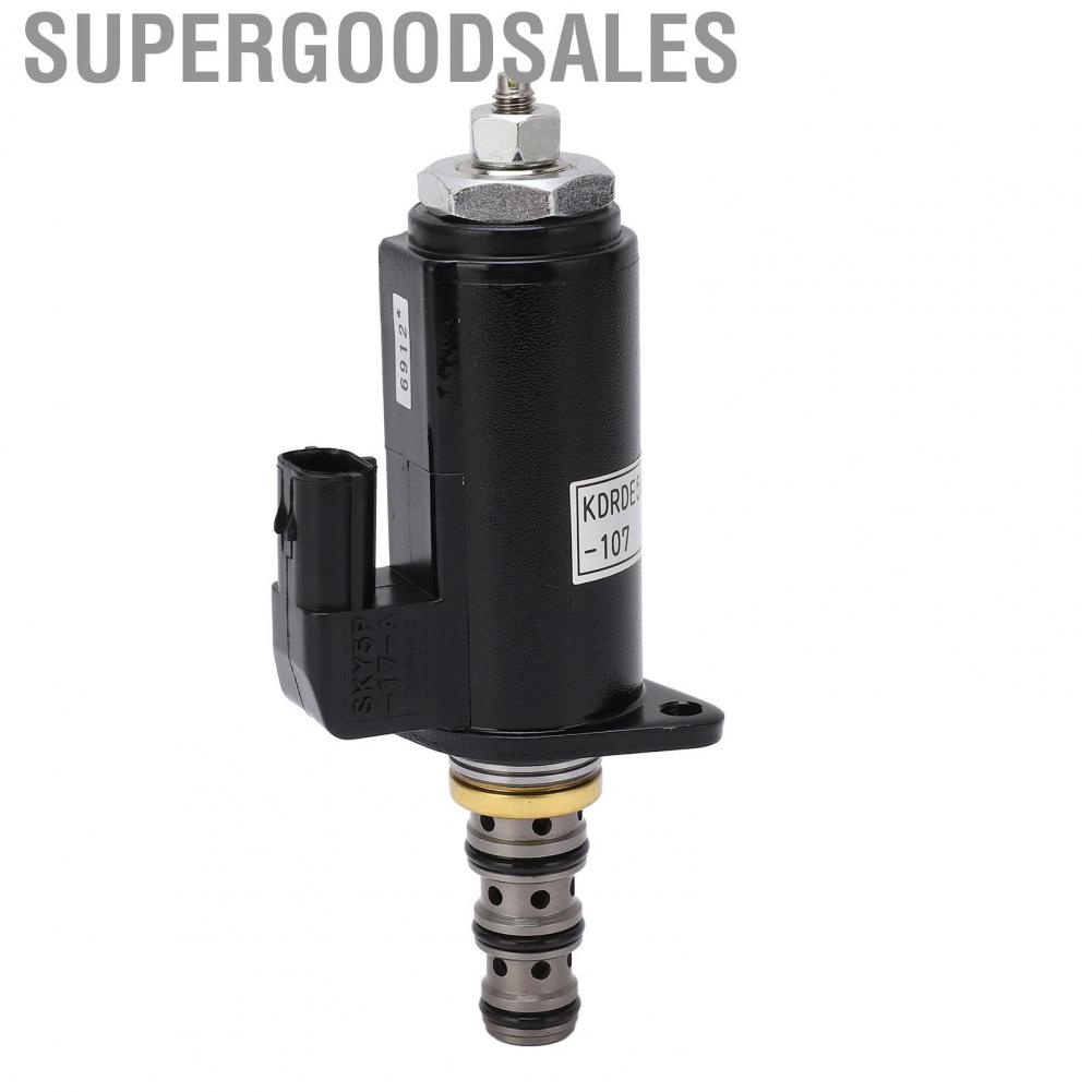 Supergoodsales Proportioning Valve  Excavator Proportional Solenoid Stable Performance Wide Compatibility for Industry