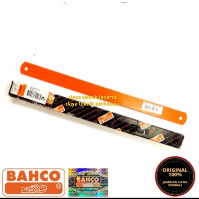 BAHCO SANDFLEX mata gergaji besi 22" 4tpi ORIGINAL ori sweden