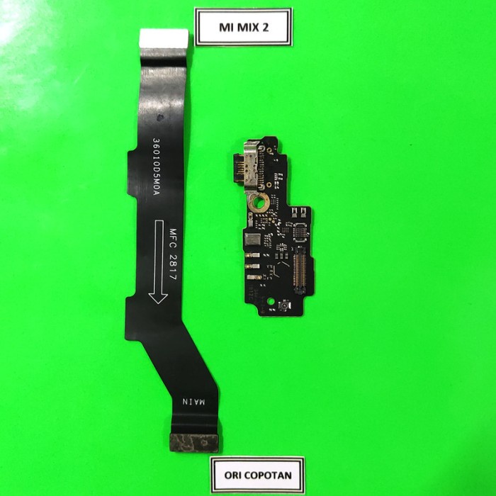 FLEXIBLE UI BOARD PLUS KONEKTOR CHARGER CAS MI MIX 2 ORIGINAL COPOTAN