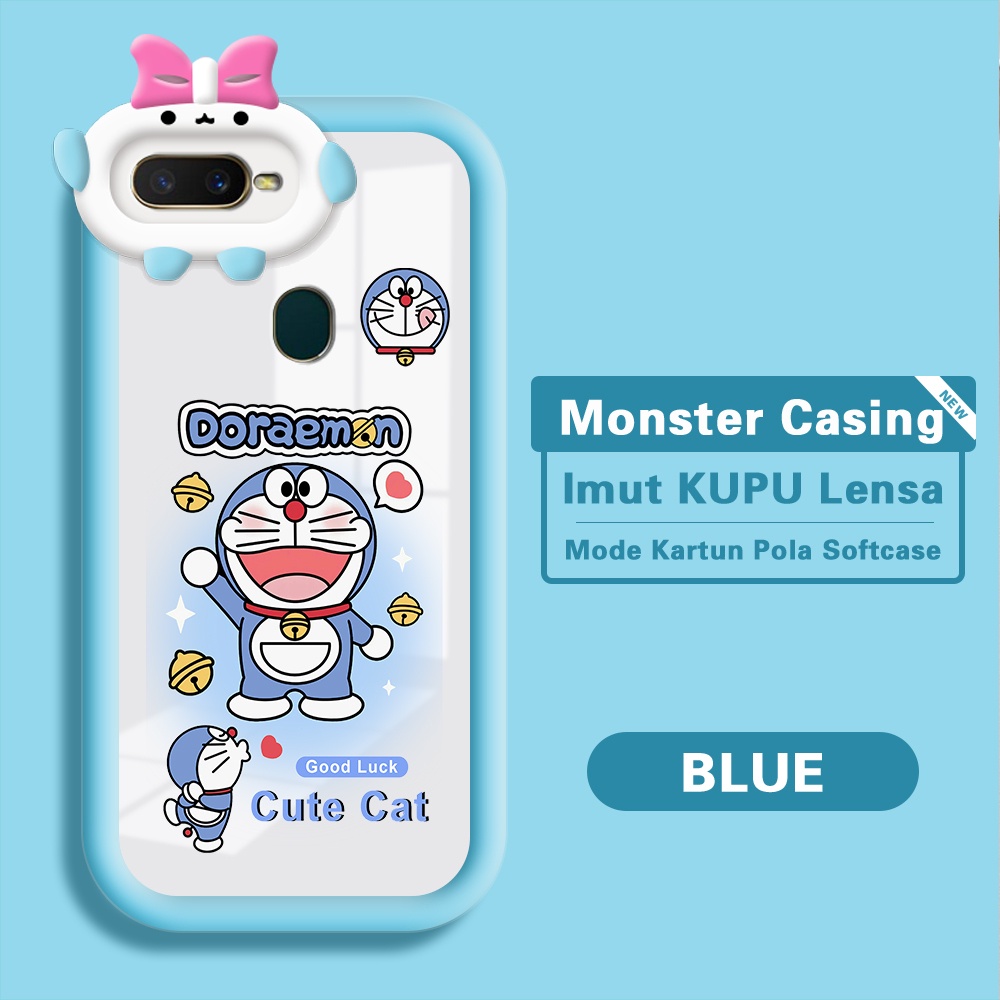 OPPO A12 A7 A5S A12S Untuk Hp Casing Handphone Cassing Soft Kesing Sofcase Phone Case Tahan Guncanga