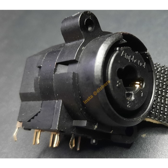 Amphenol original Socket Soket Body Multi Combo XLR Canon Female Akai Original