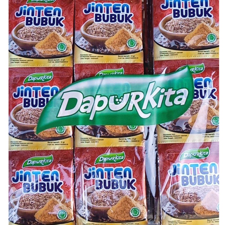 

Dapur Kita JINTEN BUBUK 1 pack isi 72 sachet ORIGINAL