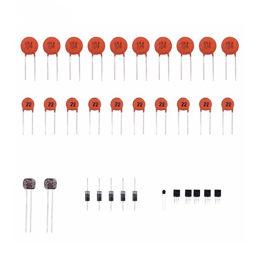 1 Set Kit Paket Elemen Arduino Uno R3 Untuk Pemula / R3 Arduino Kit Diy Dengan Kotak