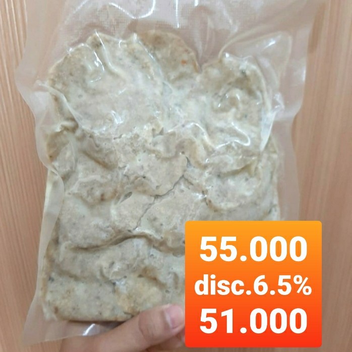 

✨Ready Stok✨ - Pempek Kulit Crispy Ikan Tenggiri Palembang isi 15 pcs