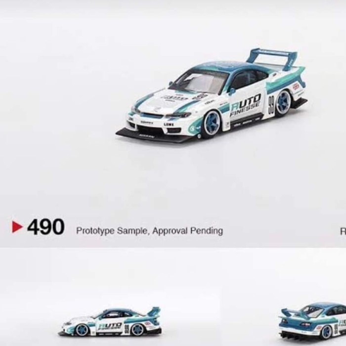 TERBARU MINI GT 490 NISSAN LB SUPER SILHOUETTE S15 SILVIA AUTO FINNESE
