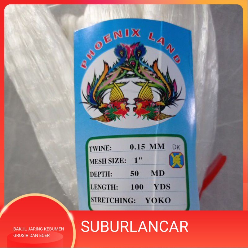 jaring ikan wader ikan sepat ikan kecil lubang 1 inchi