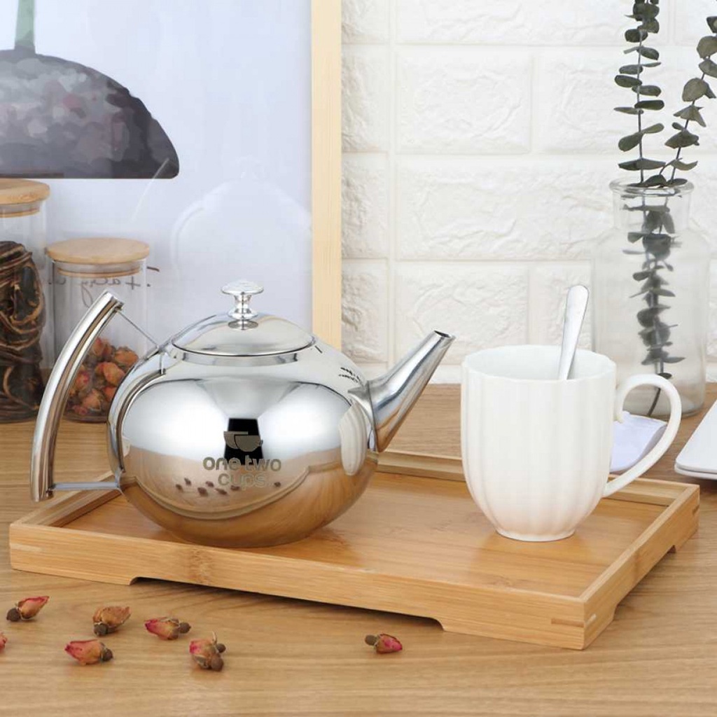 TEKO AIR TEH KOPI WATER KETTLE 1L WITH FILTER TEKO AIR TEKO SAJI STAINLESS TEKO ZAM ZAM ARABIAN HAJI