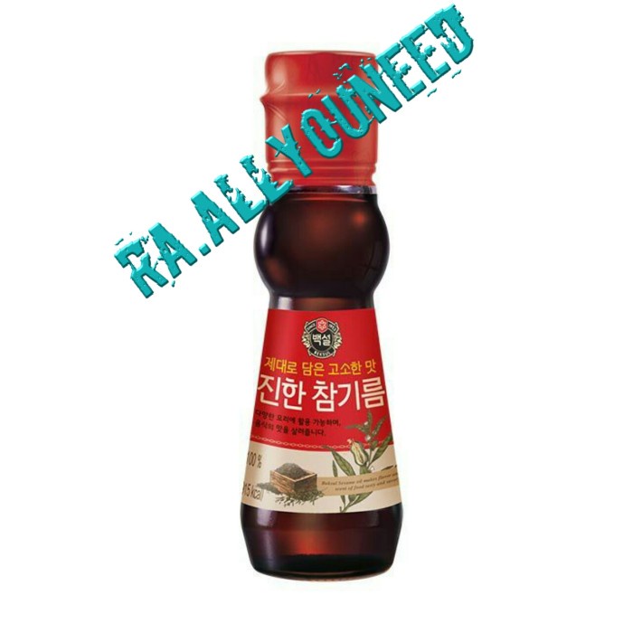 

CJ Beksul Sesame Oil - Minyak Wijen 110gr Made In Korea