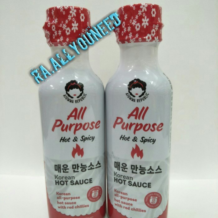 

Korean All Purpose Hot & Spicy Sauce 330gr