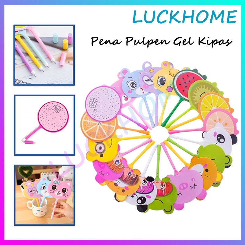 

Pena Pulpen Gel Kipas Pena Kipas Animal & Buah Pulpen Kipas Lucu Animal dan Buah pen Kipas Karakter pena souvenir Pulpen Kipas Karakter Lucu Souvenir