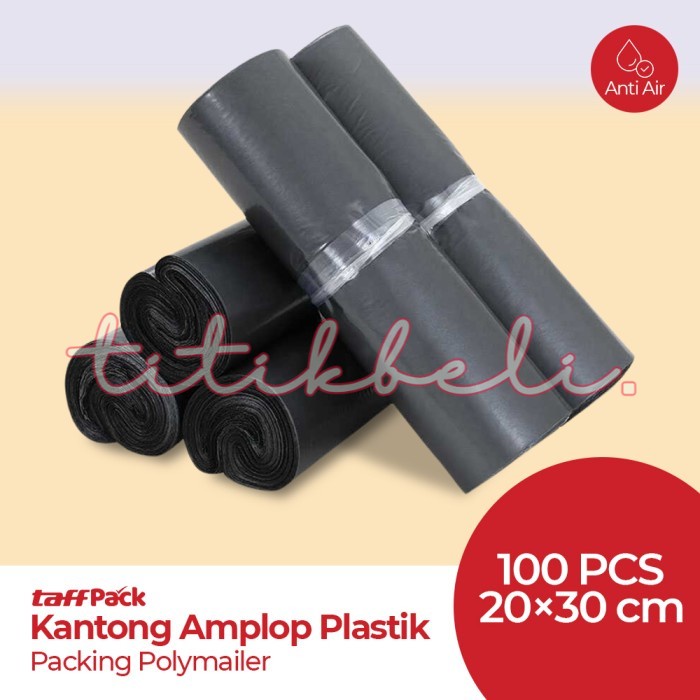 

TaffPACK Kantong Amplop Plastik Packing Polymailer Polybag 20 x 30 cm -TitikBeli