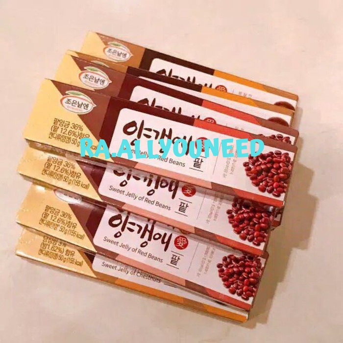 

Sweet Jelly Red Beans/Permen Lunak Rasa Kacang Merah 50gr