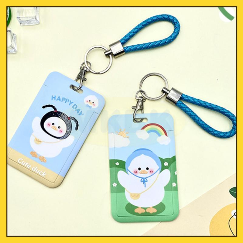 

⭐ MKBK ⭐ Duck ID Card Holder Cartoon Card Lanyard ID Card Lakban Name Tag ID Card Holder Lanyard Podzz Tali Lanyard Card Holder