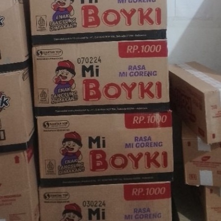 

BOYKI Mi Boyki Rasa Mi Goreng 1 Dus isi 80 pcs