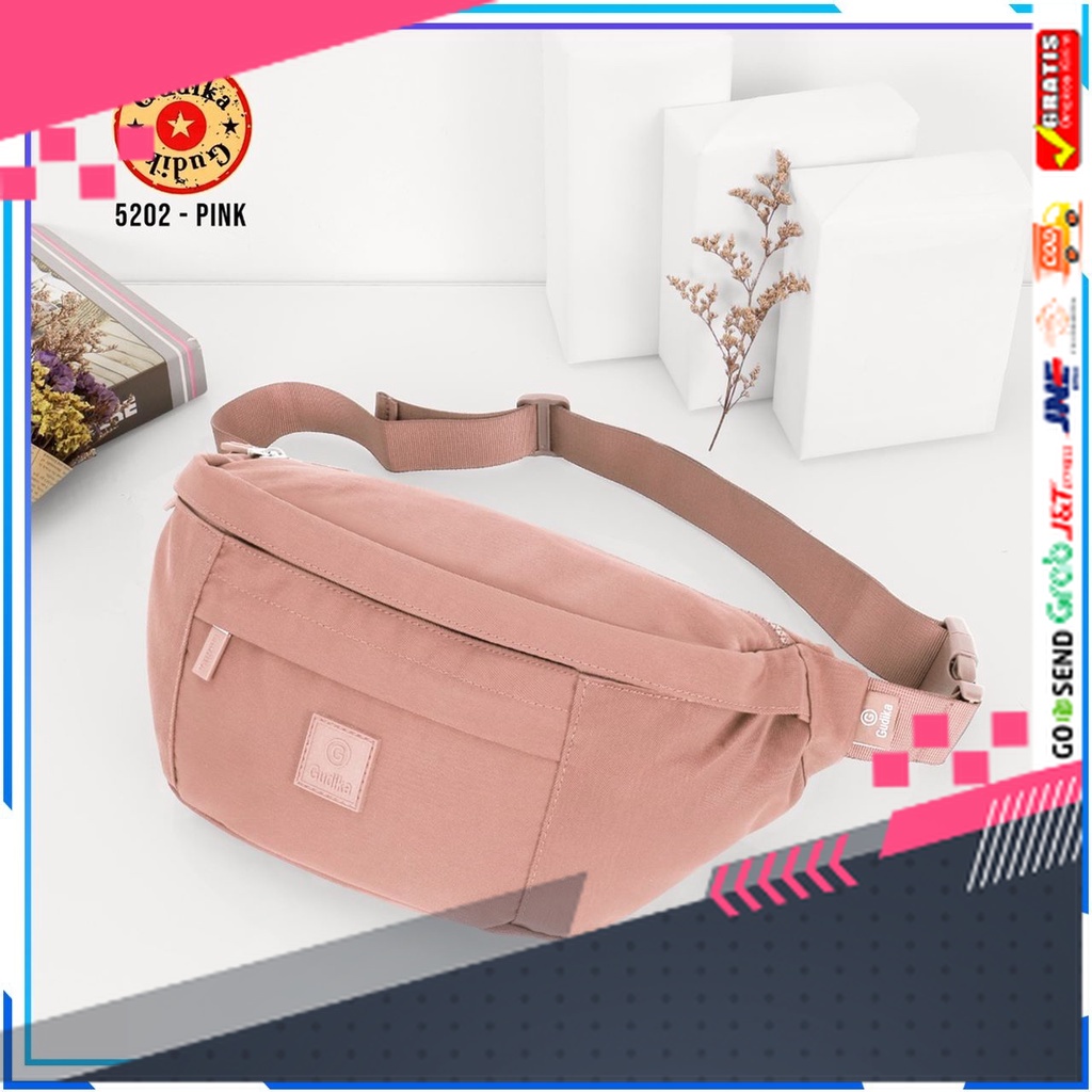 TAS WANITA DESAIN BARU ELEGAN MURAH BANGET /GUDIKA 5202 - Tas Selampang Dada Pinggang Sling Chest Wa