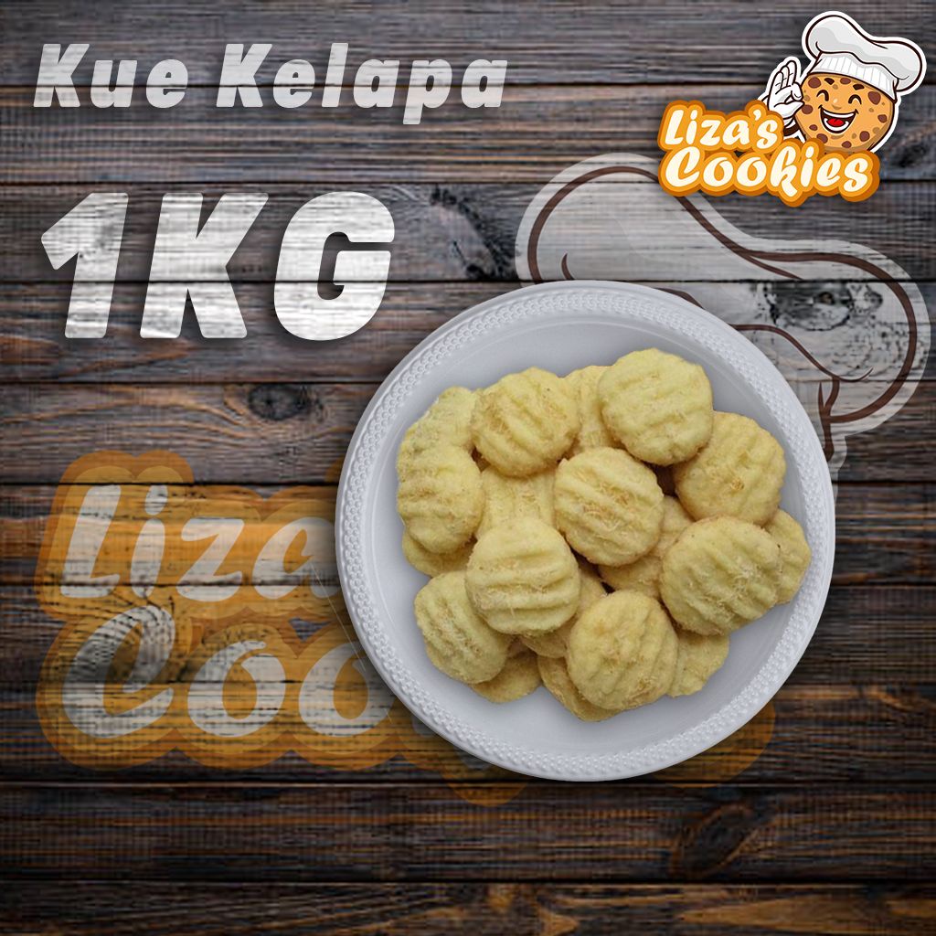 

KUE KELAPA | 1KG | HOMEMADE KUE LEBARAN